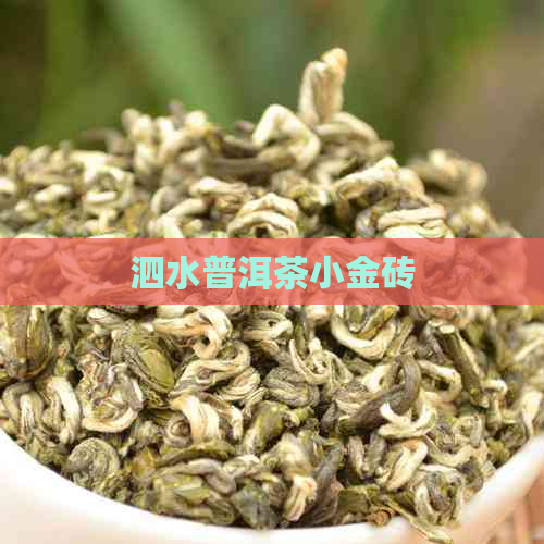 泗水普洱茶小金砖