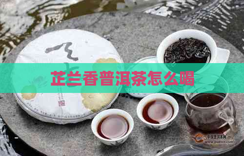 芷兰香普洱茶怎么喝