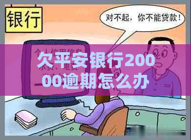 欠平安银行20000逾期怎么办