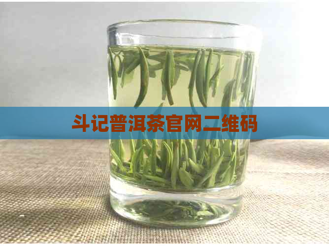 斗记普洱茶官网二维码