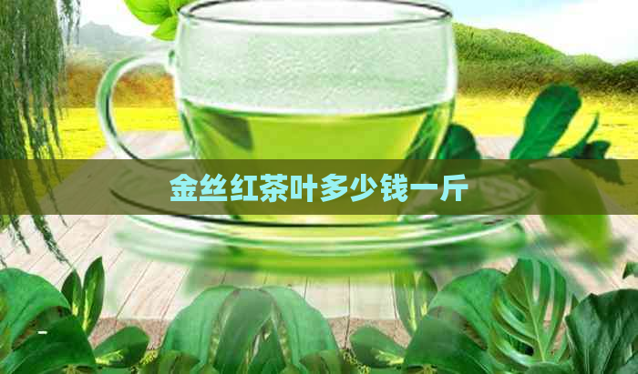 金丝红茶叶多少钱一斤