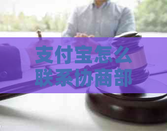 支付宝怎么联系协商部门进行投诉