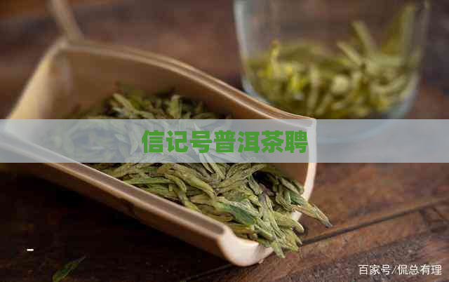 信记号普洱茶聘