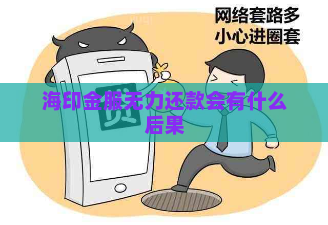 海印金服无力还款会有什么后果