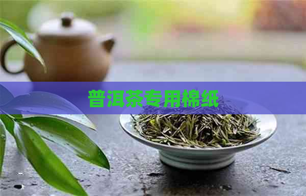 普洱茶专用棉纸