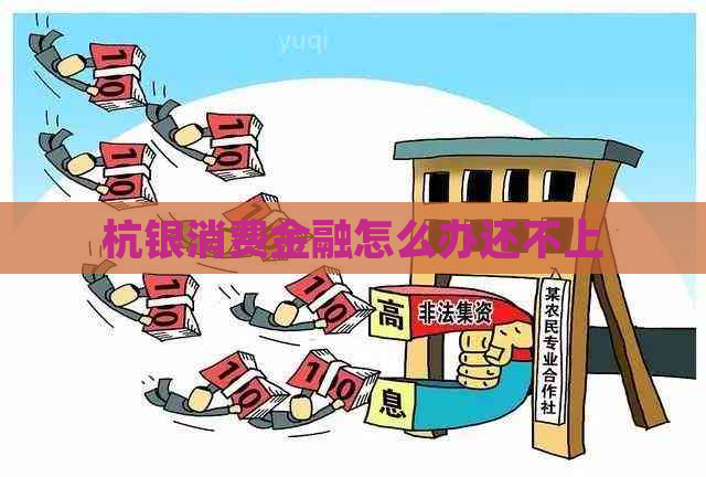 杭银消费金融怎么办还不上