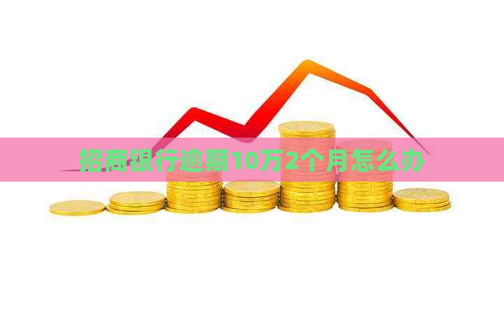 招商银行逾期10万2个月怎么办