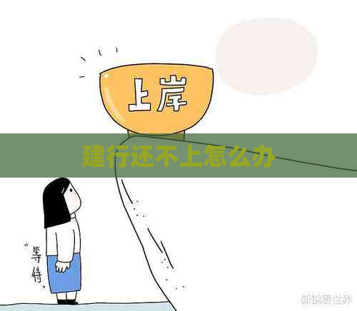 建行还不上怎么办