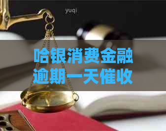 哈银消费金融逾期一天流程及注意事项