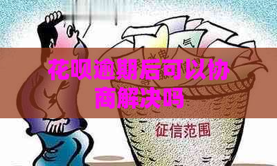 花呗逾期后可以协商解决吗