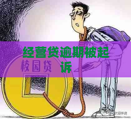 经营贷逾期被起诉