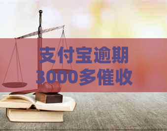 支付宝逾期3000多上门吗如何处理