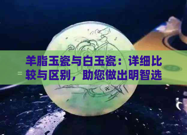 羊脂玉瓷与白玉瓷：详细比较与区别，助您做出明智选择