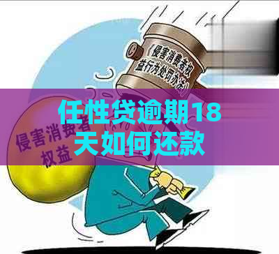 任性贷逾期18天如何还款