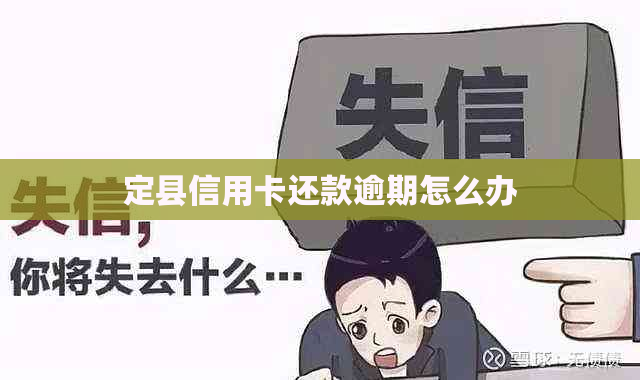 定县信用卡还款逾期怎么办