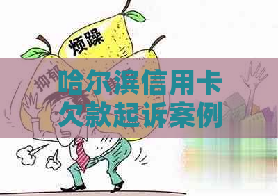 哈尔滨信用卡欠款起诉案例曝光