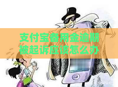 支付宝备用金逾期被起诉应该怎么办