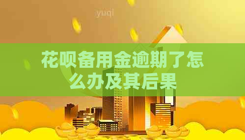 花呗备用金逾期了怎么办及其后果