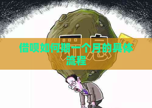 借呗如何期一个月的具体流程