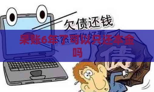 呆账6年了可以只还本金吗