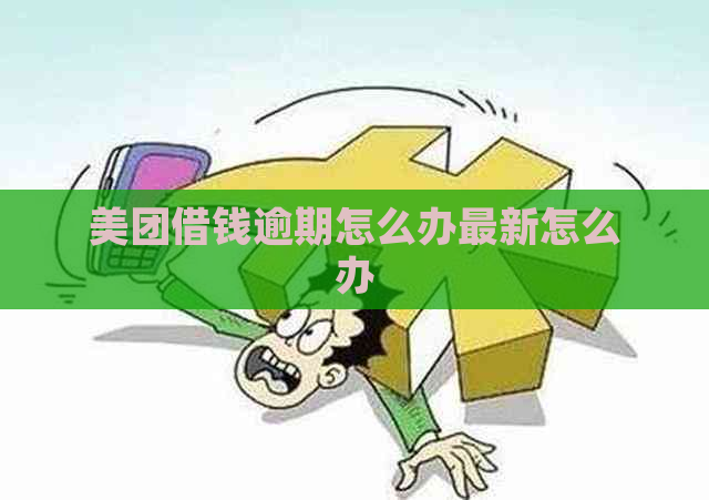 美团借钱逾期怎么办最新怎么办