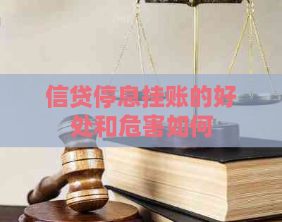 信贷停息挂账的好处和危害如何