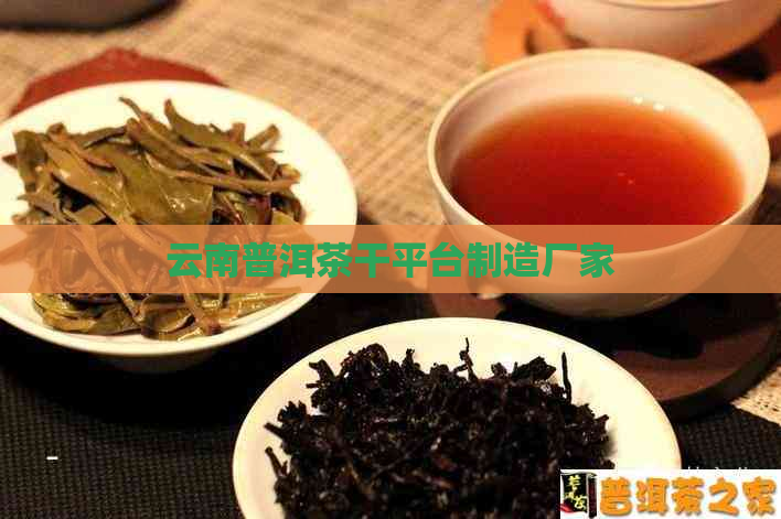 云南普洱茶干平台制造厂家