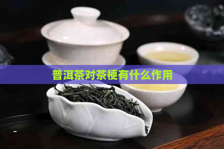 普洱茶对茶梗有什么作用