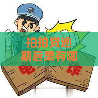 逾期后果有哪些应该了解