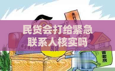 民贷会打给紧急联系人核实吗