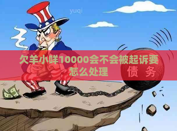 欠羊小咩10000会不会被起诉要怎么处理