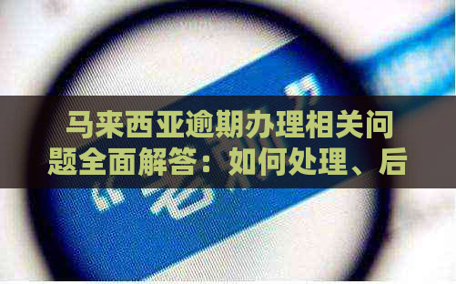 马来西亚逾期办理相关问题全面解答：如何处理、后果、期流程与注意事项