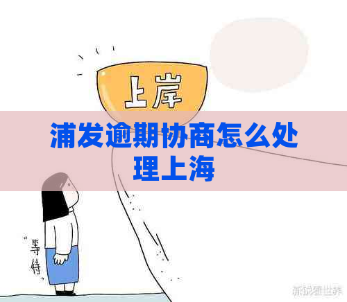 浦发逾期协商怎么处理上海