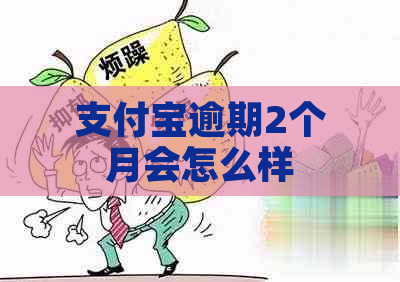 支付宝逾期2个月会怎么样