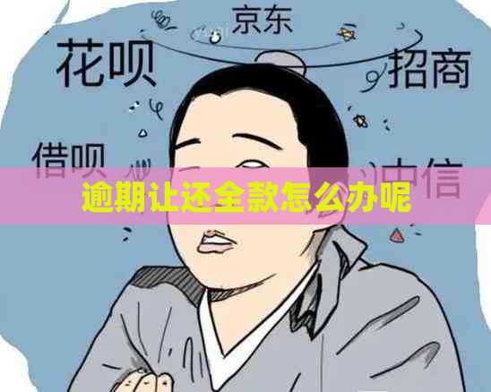 逾期让还全款怎么办呢