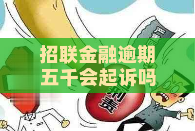 招联金融逾期五千会起诉吗