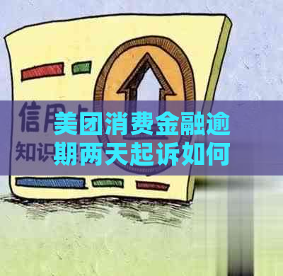 美团消费金融逾期两天起诉如何应对