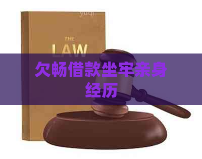 欠畅借款坐牢亲身经历