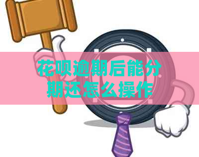 花呗逾期后能分期还怎么操作