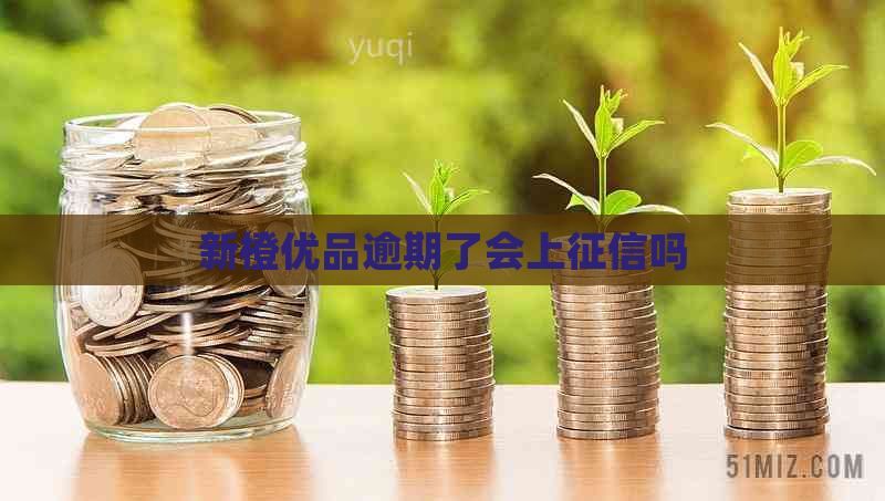 新橙优品逾期了会上吗