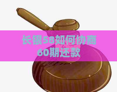 长银58如何协商60期还款