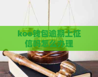 koo钱包逾期上吗怎么办理