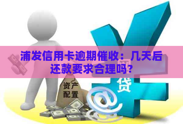 浦发信用卡逾期：几天后还款要求合理吗？