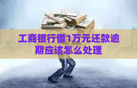 工商银行借1万元还款逾期应该怎么处理