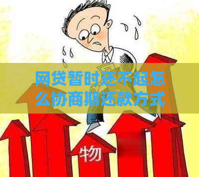 网贷暂时还不起怎么协商期还款方式