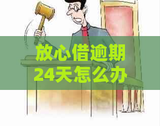 放心借逾期24天怎么办