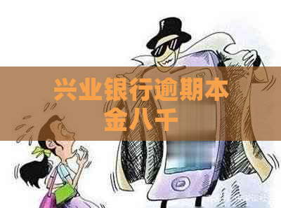 兴业银行逾期本金八千