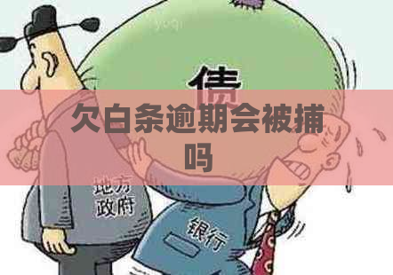 欠白条逾期会被捕吗