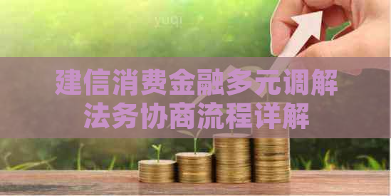 建信消费金融多元调解法务协商流程详解