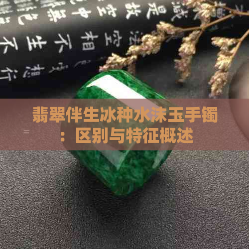 翡翠伴生冰种水沫玉手镯：区别与特征概述